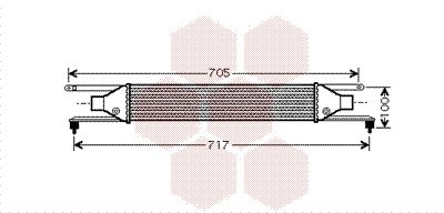 VAN WEZEL Интеркулер 17004354